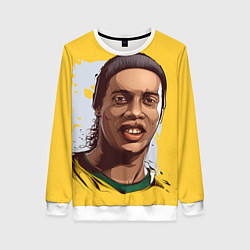 Женский свитшот Ronaldinho Art