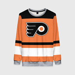 Свитшот женский Philadelphia Flyers, цвет: 3D-меланж