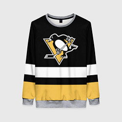 Женский свитшот Pittsburgh Penguins: Black