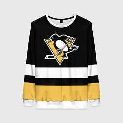 Женский свитшот Pittsburgh Penguins: Black