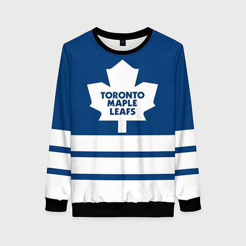 Женский свитшот Toronto Maple Leafs / 3D-Черный – фото 1
