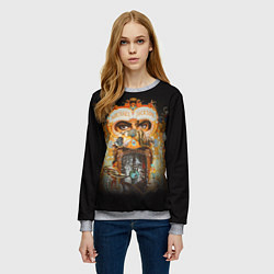 Свитшот женский Michael Jackson Show, цвет: 3D-меланж — фото 2