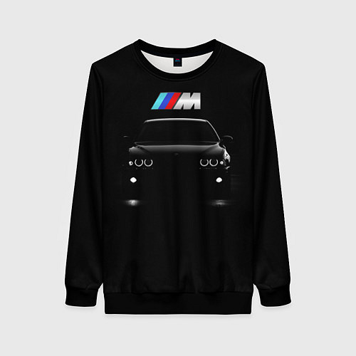 Женский свитшот BMW / 3D-Черный – фото 1