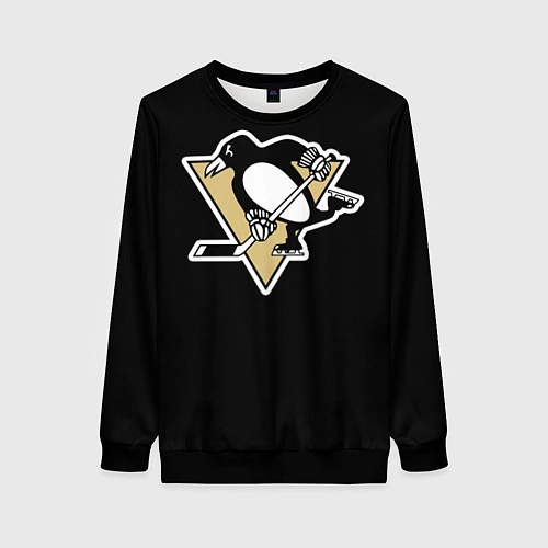 Женский свитшот Pittsburgh Penguins: Crosby / 3D-Черный – фото 1