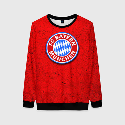 Женский свитшот Bayern FC / 3D-Черный – фото 1