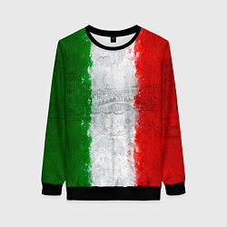 Свитшот женский Italian, цвет: 3D-черный