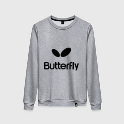 Женский свитшот Butterfly Logo