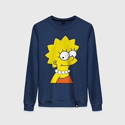 Женский свитшот Lisa Simpson