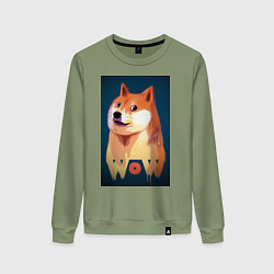 Женский свитшот Wow Doge