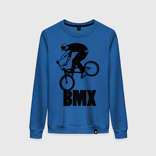 Женский свитшот BMX 3 / Синий – фото 1