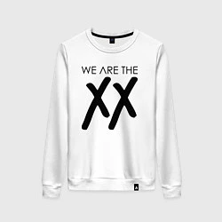 Свитшот хлопковый женский We are the XX, цвет: белый