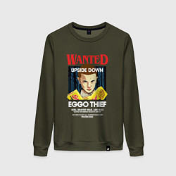 Женский свитшот Wanted: Eggo Thief / 11