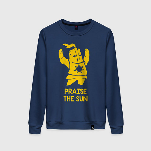 Женский свитшот Praise the Sun / Тёмно-синий – фото 1