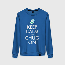 Женский свитшот Keep Calm & Chug on