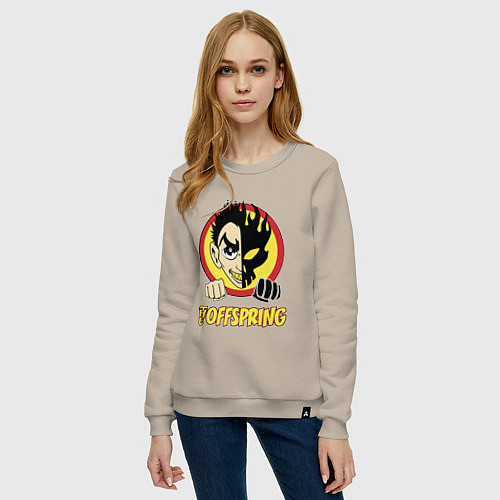 Женский свитшот The Offspring Boy / Миндальный – фото 3