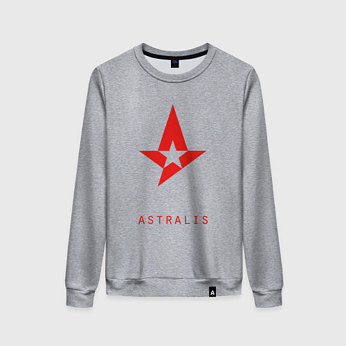 Женский свитшот Astralis - The Form / Меланж – фото 1