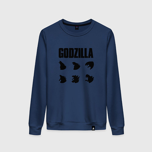 Женский свитшот Godzilla Mood / Тёмно-синий – фото 1