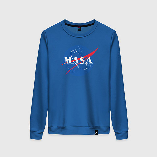 Женский свитшот NASA: Masa / Синий – фото 1