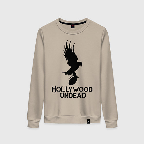 Женский свитшот Hollywood Undead / Миндальный – фото 1