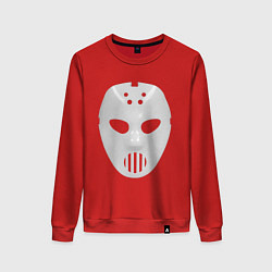 Свитшот хлопковый женский Angerfist Mask, цвет: красный