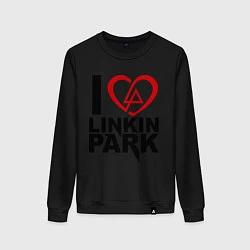 Женский свитшот I love Linkin Park