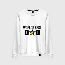 Женский свитшот Worlds Best Dad