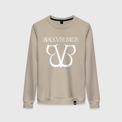 Женский свитшот Black Veil Brides: Knives and Pens / Миндальный – фото 1