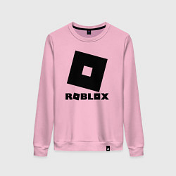 Свитшот хлопковый женский ROBLOX, цвет: светло-розовый
