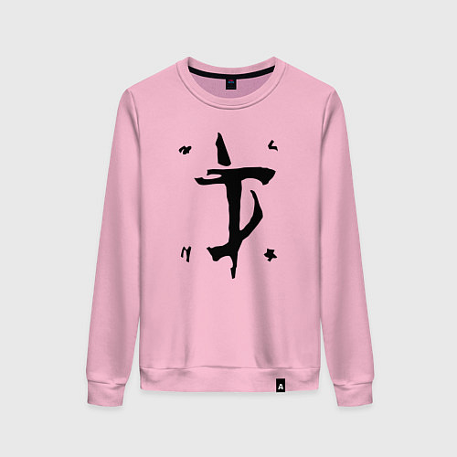 Женский свитшот DOOM Slayer / Светло-розовый – фото 1