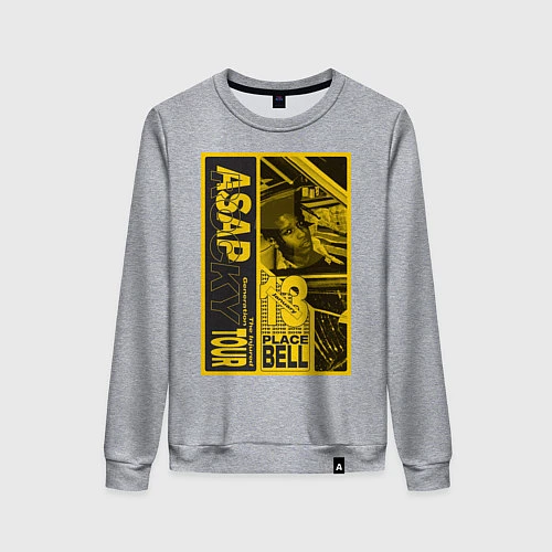 Женский свитшот ASAP Rocky: Place Bell / Меланж – фото 1
