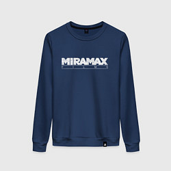 Свитшот хлопковый женский Miramax Film, цвет: тёмно-синий