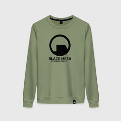 Женский свитшот Black Mesa: Research Facility