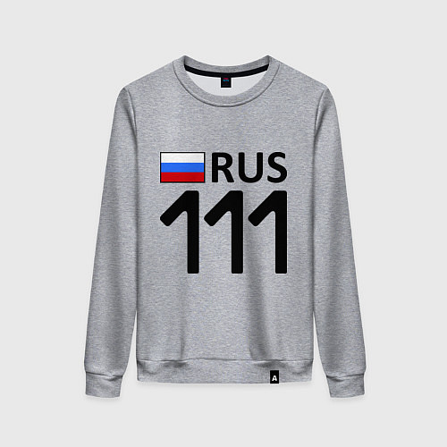 Женский свитшот RUS 111 / Меланж – фото 1