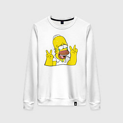 Женский свитшот Homer Ahegao