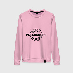 Свитшот хлопковый женский Made in Petersburg, цвет: светло-розовый