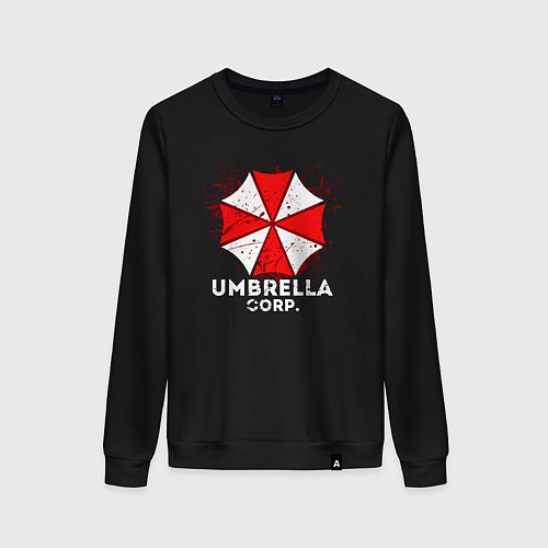 Женский свитшот UMBRELLA CORP / Черный – фото 1