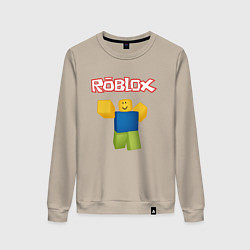 Свитшот хлопковый женский ROBLOX, цвет: миндальный
