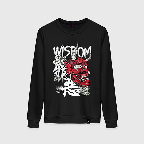 Женский свитшот Wisdom / Черный – фото 1