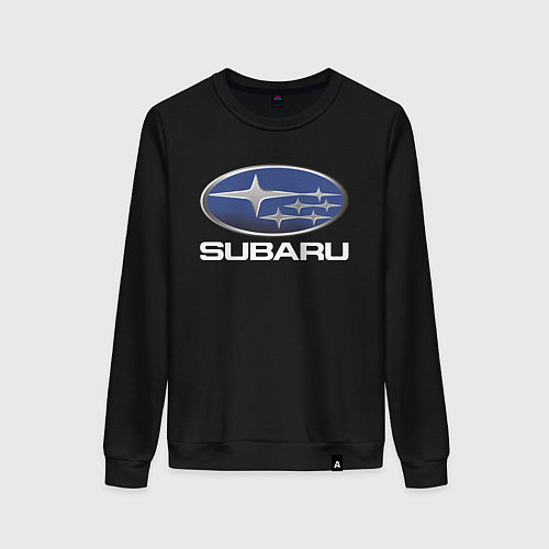 Женский свитшот SUBARU / Черный – фото 1
