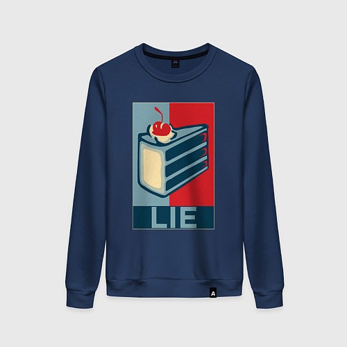 Женский свитшот PORTAL / Тёмно-синий – фото 1