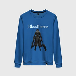 Свитшот хлопковый женский Bloodborne, цвет: синий