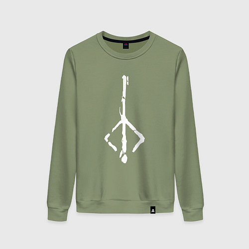 Женский свитшот BLOODBORNE / Авокадо – фото 1