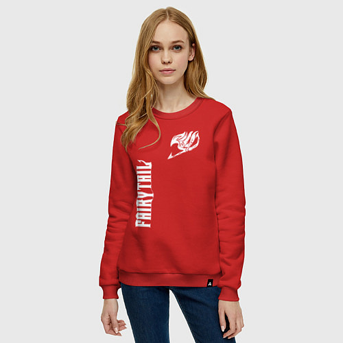 Женский свитшот FAIRY TAIL / Красный – фото 3