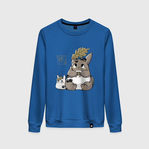 Женский свитшот Тоторо / Синий – фото 1