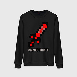 Женский свитшот МЕЧ MINECRAFT