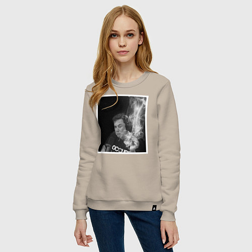 Женский свитшот MASK / Миндальный – фото 3