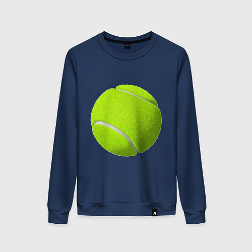Женский свитшот Теннис / Тёмно-синий – фото 1