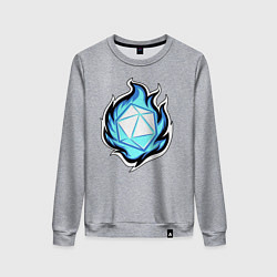 Женский свитшот DnD, Doungeon and Dragons, d20