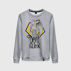Женский свитшот Don't blink