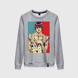 Свитшот хлопковый женский Бруно Буччеллати, цвет: меланж